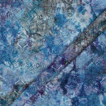 Preview: Batik Baumwolle - Blau